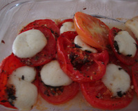 Salada Caprese Quente