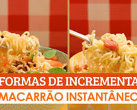 MACARRÃO INSTANTÂNEO À CARBONARA