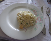 Risoto de aspargos