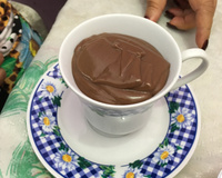 Chocolate quente cremoso