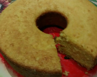 Bolo de milho com coco