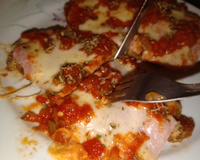 Filé de frango empanado 