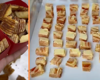 Transforme o bolo de rolo que sobrou em um lanche maravilhoso que todo mundo vai querer comer (dá até pra vender!)