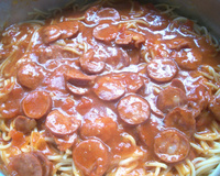 Molho de liguiça calabresa do Marcelo