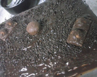 Bolo trufado de brigadeiro branco e preto