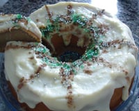 Bolo de maçã com canela