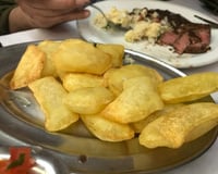 Batata pastel ou batata souflé