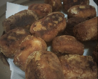 Calabresa com recheio de ovo de codorna