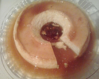 Pudim de leite condensado com coco