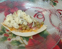 Pizza frita rapidinha