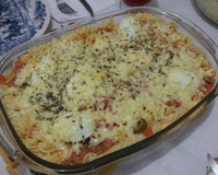 Macarrão sabor pizza