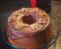 Bolo de nozes especial de Natal