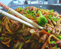 Yakisoba com Macarrão Integral (Renata) na Wok