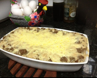 Torta cremosa de cará