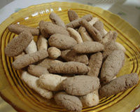 Bolachinha simples de chocolate