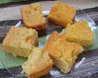 Bolo de fubá cremoso