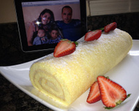 Rocambole de doce de leite