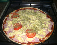 Pizza massa crocante