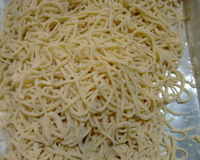 Massa de macarrão caseiro