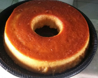 Pudim de pão simples