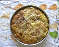 Torta seca de banana