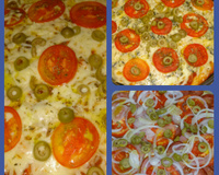 Massa de pizza de liquidificador