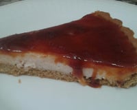 Torta mousse de goiaba