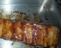 Costelinha de Porco no Mel e Sal Grosso