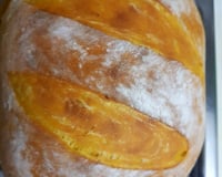 Pão de abóbora Cabotiã (abóbora  japonesa)