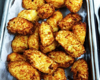Bolinho de arroz sequinho
