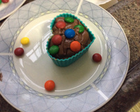 Cupcake de chocolate