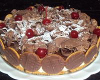 Torta holandesa com chocolate