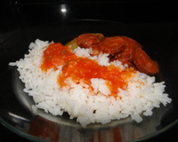 Ensopado de linguiça na pressão