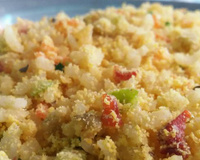 Arroz farofa para churrasco: receita prática e saborosa