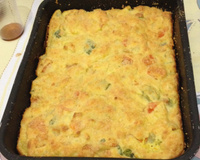 Souflé de legumes delicioso