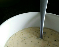 Molho branco com queijo