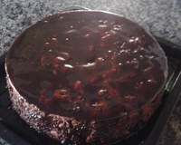 Bolo fácil de chocolate no liquidificador