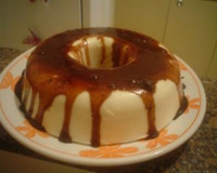 Manjar de coco com chocolate