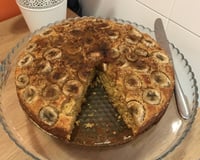 Bolo de banana (sem ovo)