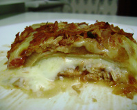 Lasanha de frango da Vó Zelça