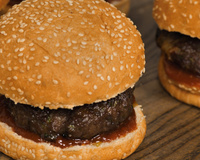 Hambúrguer recheado