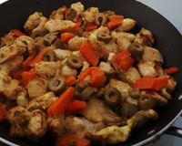 Picadinho de frango e mostarda