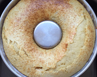 Bolo de inhame cozido