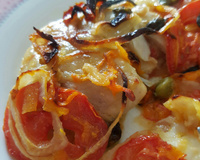 Filé de peixe ao forno