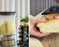 Nem farinha, nem ovo: o pão feito com arroz cru que surpreende no café da manhã (receita fácil!)