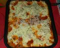 Lasanha de macarrão Ninho