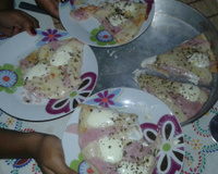 Massa para pizza, esfiha, joelho e outros salgados assados