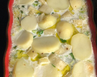 Filé de tilápia ao leite de coco