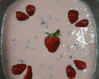 Mousse de morango