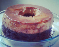 Bolo pudim de chocolate